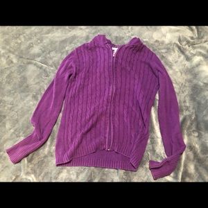 Purple Ripped Jacket